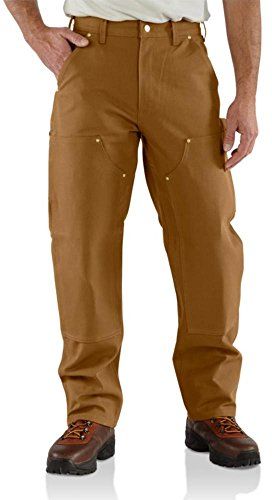 Carhartt, pantaloni da uomo, W33/L32, Brown, 1