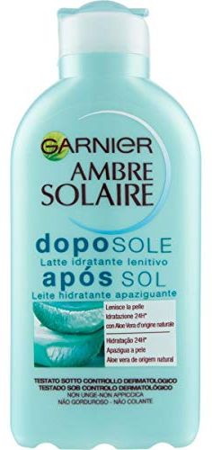 Ambre Solaire Doposole, Latte Idratante Lenitivo, Arricchito con Aloe Vera, 200 ml