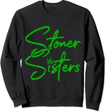 MARIJUANA maglione regalo cannabis per stoner WEED Felpa