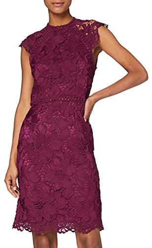 Eleya Vestito Elegante, Viola (Berry BER), 42 (Taglia Unica: 10) Donna