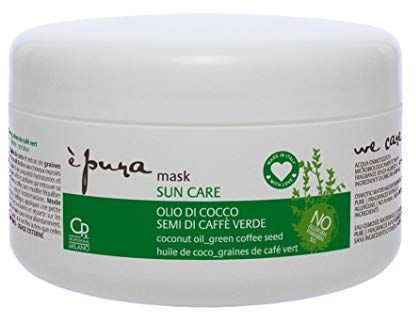 È Pura - Maschera Sun Care - Trattamento Professionale Intensivo per Capelli Esposti a Sole, Salsedine e Cloro - Con Protezione Solare - 300 ml