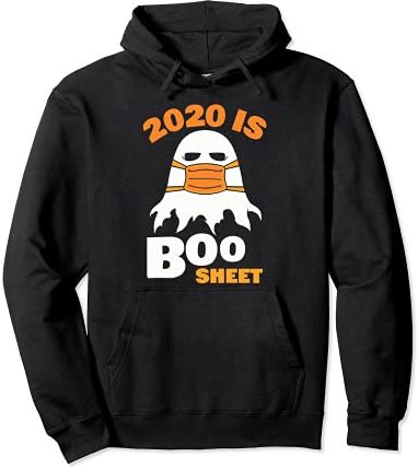 2020 è Boo Sheet Hoodie Uomo Halloween Felpa con Cappuccio