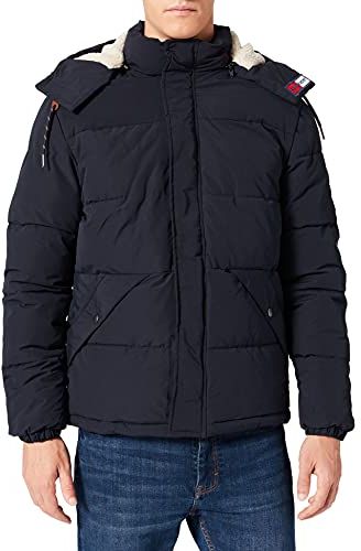 Jjefdey Puffer Jacket Giacca Trapuntata, Navy Scuro, S Uomo