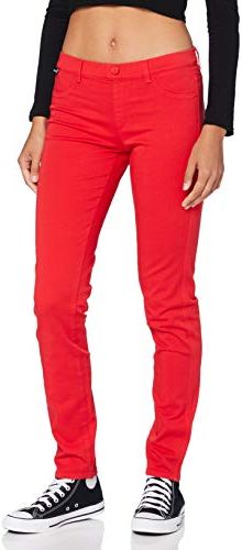 Hosen Pantaloni Casual, Red, 28 Donna