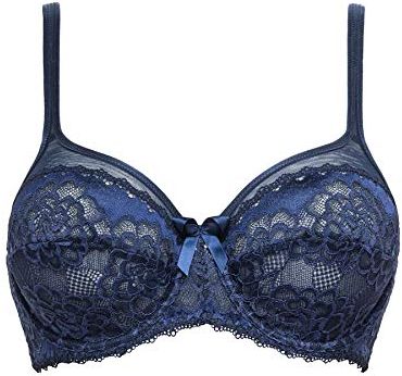 Byzance Reggiseno con Ferretto, (Bleu Marine Gah), 2E (Taglia Produttore: 105E) Donna