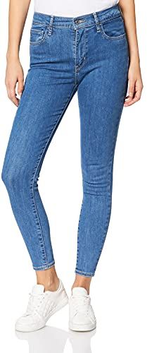 836 Hirise Super Skinny Jeans, Galaxy Stoned, 27W / 30L Donna