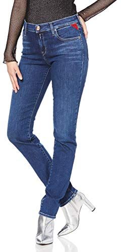 Vivy Jeans Slim, Blu (Dark Blue 7), 23 W / 28 L Donna