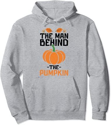 Nuovo padre: The Man Behind The Pumpkin - Halloween Felpa con Cappuccio