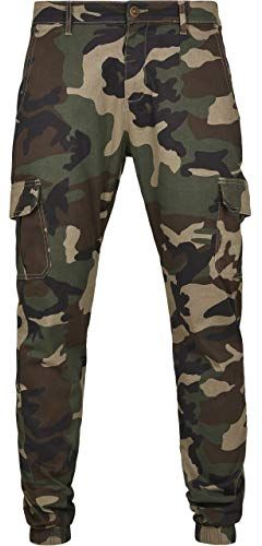 Cargo Jogging Pants 2.0 Pantaloni, Multicolore (Wood Camo 00396), 54 (Taglia Produttore: 30) Uomo