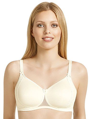 Reggiseno con pizzo, donna, Avorio (Elfenbein (champagner 047)), 7B