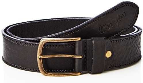 Edge Pattern Belt Cintura, Nero (Black 100), 9 (Taglia Produttore: 105) Uomo