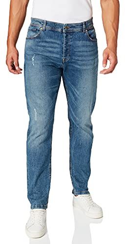 (Z6ERJ Pantalone 4DHH57BC8, Denim Blu 908, 33 Uomo