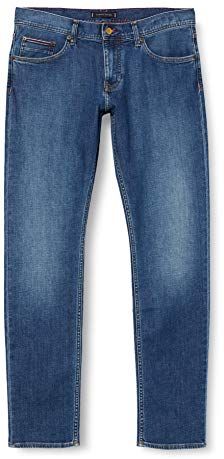 Uomo, Jeans relaxed, Slim Bleecker Str Bedias Blue, Blu (BEDIAS BLUE 1BR), W30 / L34