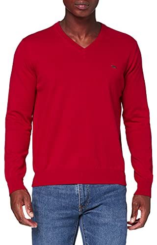 T-Shirt e Canotte (Uomo) Maglione, Rosso (506 HRC008030187), X-Large (Taglia Produttore:XL)