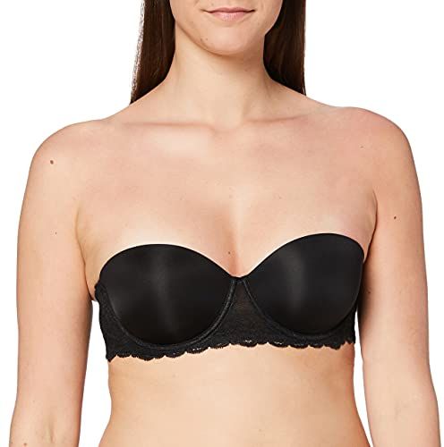 Strapless Lift Multiway Reggiseno Senza Spalline, Nero (Black 001), 30DD Donna