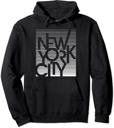 Urban New York Graphic Tee shirts, New York City Fashion Felpa con Cappuccio