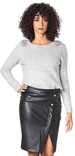 Mbijoux Felpa, Grigio (Gris Chiné Aamu), X-Large Donna