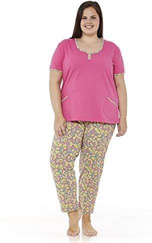 Pigiama Donna Plus Size Pigiama Taglie Forti Donna Pigiama Estivo Taglie Forti Taglia Grande XL-XXXL