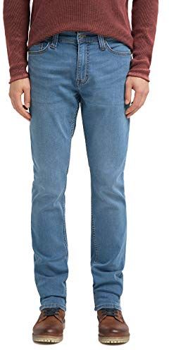 Bostonk Jeans Slim, Blu (Mittelblau 312), W36/L32 (Taglia Unica: 36/32) Uomo