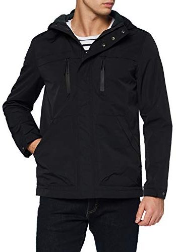 958212 Parka, Nero, L Uomo