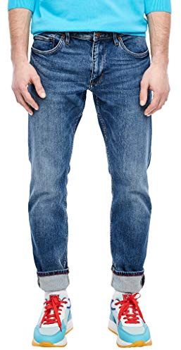 03.899.71.5296 Jeans Straight, Blu (Denim Blue 56z6), W28 (Taglia Unica: 28/30) Uomo