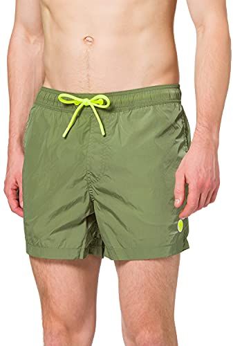 Volley W/Logo 36 cm Costume a Pantaloncino, Vineyard Green, Small Uomo