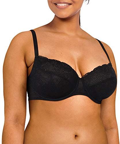 Sun Reggiseno, Nero, 6E Donna