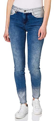 Low Rise Super Skinny Jeans, Indigo Denim, 27 Donna