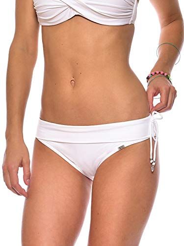 Merenda Bikini Slip, Bianco (Blanc Florid/Colors/White 17d10), 60 (Taglia Produttore: 42) Donna