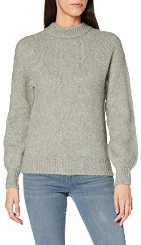 YASSIERA LS Knit Pullover PE Maglione, Shadow, M Regular  Donna