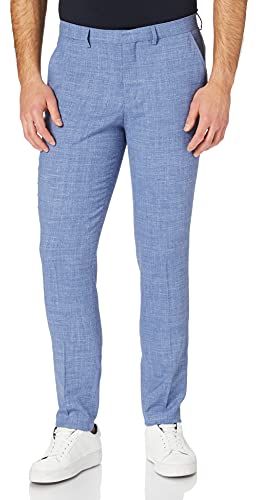 SLHSLIM-Oasis Light Blue TRS B Noos Pantaloni Eleganti, 54 Uomo