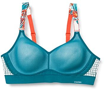 Hybrid Lite P Ex Reggiseno Sportivo, Mystic Sea, 3B Donna