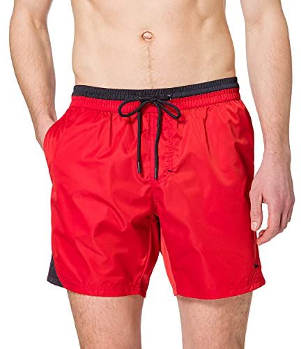 YRF030090280 Costume a Pantaloncino, Rosso Intenso, 4XL Uomo