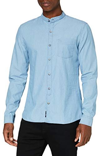 Shirt Camicia, Denim Leggero, L Uomo