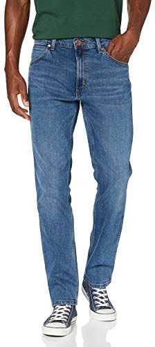 Greensboro Jeans Straight, Blu (Blue Shot 18X), 33W / 32L Uomo