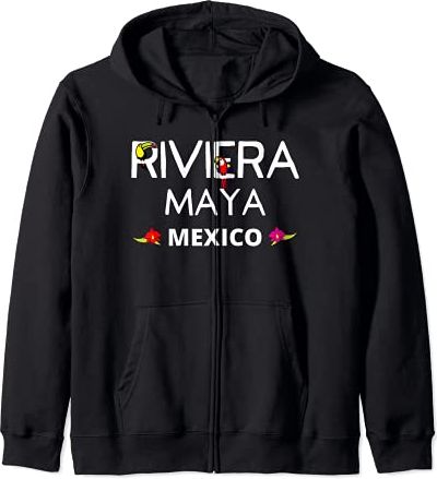 Riviera Maya Messico Vacanze famiglia abbigliamento Felpa con Cappuccio