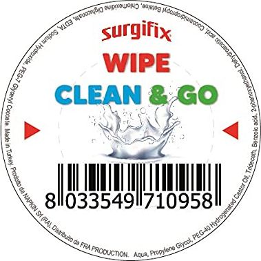 Wipe Clean & Go 3 Confezioni Da Pz.12, Bianco, 36 Unità
