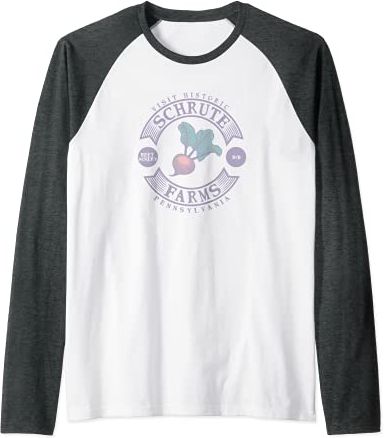 Fattorie Schrute Maglia con Maniche Raglan