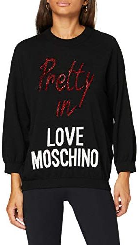 Pullover Maglione, Black, 38 Donna