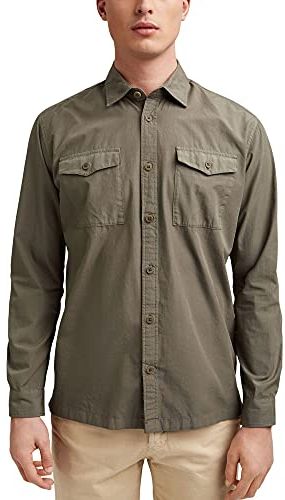 041EE2F308 Camicia, 355/DARK Khaki, XL Uomo