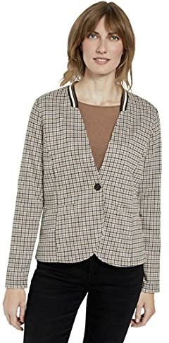 Check'' Blazer, Marrone (24612 – Camel Small Check), S Donna