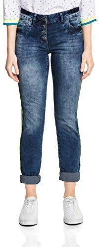 372013 Scarlett Jeans Straight, Multicolore (Authentic Mid Blue Wash 10301), 29W x 32L Donna