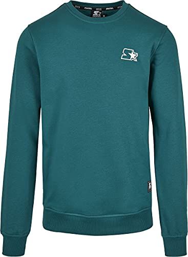 Small Logo Crew Maglione, Retro Verde, M Uomo