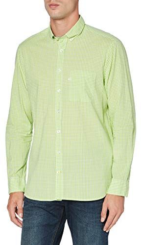 4091024s0261 Camicia, Lime, L Uomo