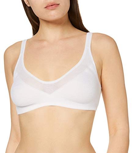 Oxygene Infinite Soft Bra Reggiseno Imbottito Donna, Bianco, Large