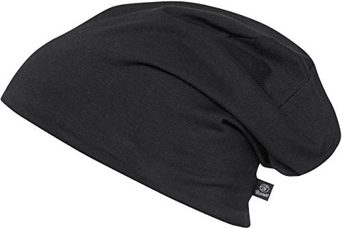 Brandit Beanie Berretto in Maglia, Jersey Bicolore Nero/Antracite, M Unisex-Adulto