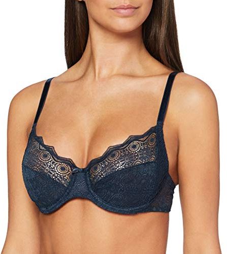 Georgia Reggiseno a Copertura Totale, Bleu Hiver, 3F Donna