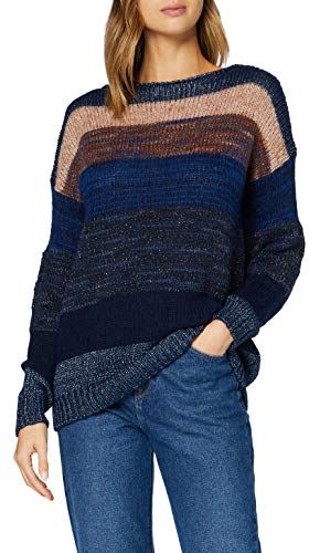 Sweater L/s Maglione, Multicolor 904, S Donna