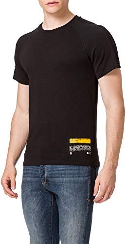 Pazkor Multi Graphic T-Shirt, Dk Black B248-6484, M Uomo