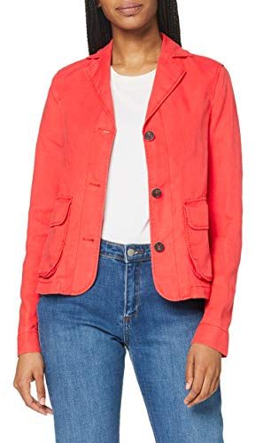 Blazer Giacca, Rosso (Red 50), 46 IT Donna